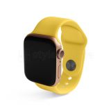 Ремешок для Apple Watch Sport Band силиконовый 38/40мм S/M yellow / желтый (4)