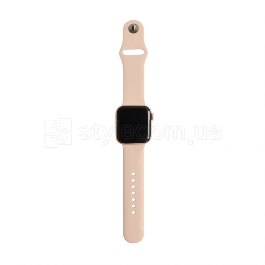 Ремешок для Apple Watch Sport Band силиконовый 38/40мм S/M powder / пудровый (19)