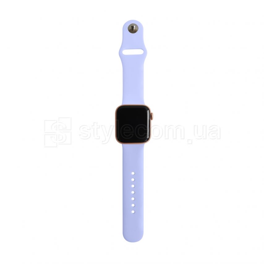 Ремешок для Apple Watch Sport Band силиконовый 38/40мм S/M lavаnder / лавандовый (41)