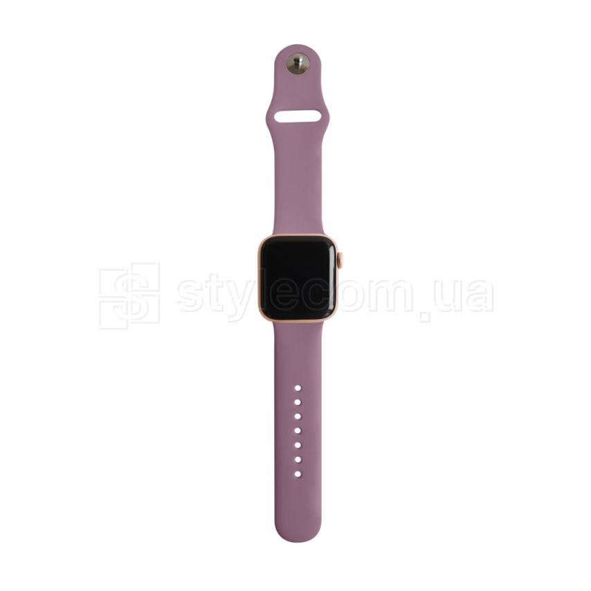 Ремінець для Apple Watch Sport Band силіконовий 38/40мм S/M lilac / фіолетовий (67)