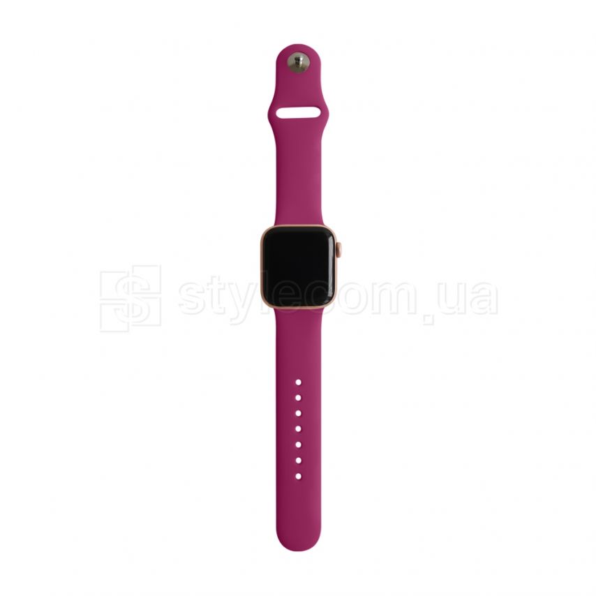 Ремешок для Apple Watch Sport Band силиконовый 38/40мм S/M fuchsia / фуксия (54)