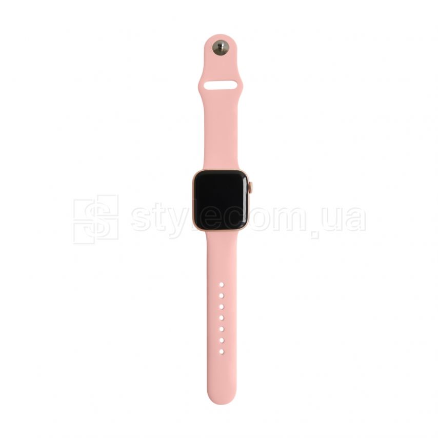 Ремешок для Apple Watch Sport Band силиконовый 42/44мм S/M pink / розовый (12)