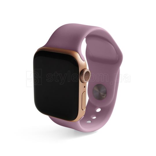 Ремешок для Apple Watch Sport Band силиконовый 42/44мм S/M lilac / фиолетовый (67)