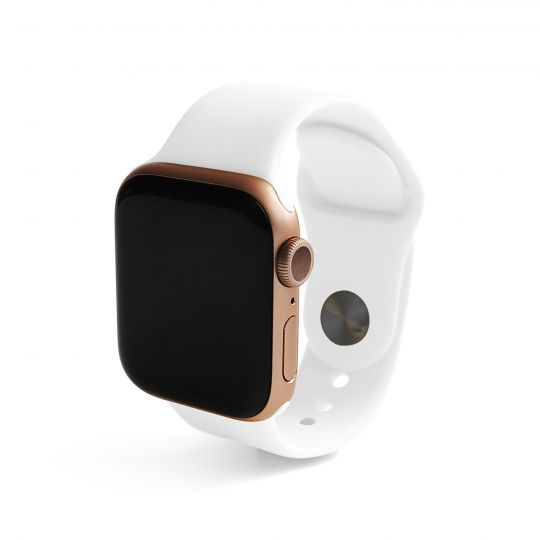 Ремешок для Apple Watch Sport Band силиконовый 42/44мм S/M white / белый (9) - купить за 177.20 грн в Киеве, Украине