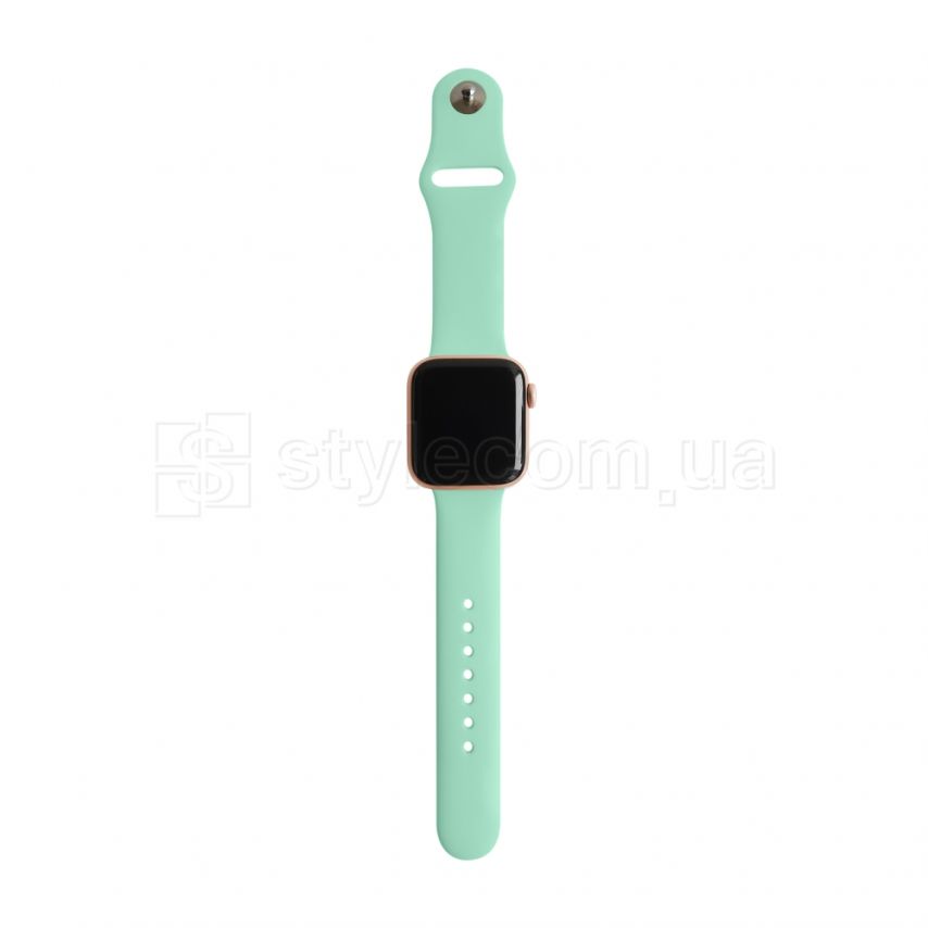 Ремешок для Apple Watch Sport Band силиконовый 42/44мм S/M mint / мятный (17)
