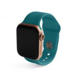 Ремінець для Apple Watch Sport Band силіконовий 42/44мм S/M dark sea wave / морська хвиля темний (62)