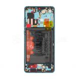 Дисплей (LCD) для Huawei P30 Pro 02352PGE с тачскрином и рамкой aurora Service Original Full (battery+buzzer+speaker+mic+flats) - купить за 10 816.00 грн в Киеве, Украине