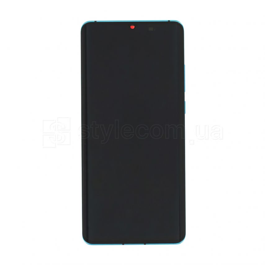 Дисплей (LCD) для Huawei P30 Pro 02352PGE з тачскріном та рамкою aurora Service Original Full (battery+buzzer+speaker+mic+flats)