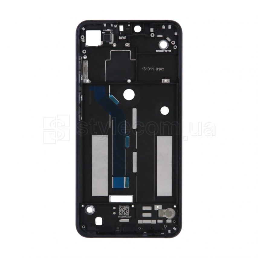 Корпусная рамка с проклейкой для Xiaomi Mi 8 Lite black