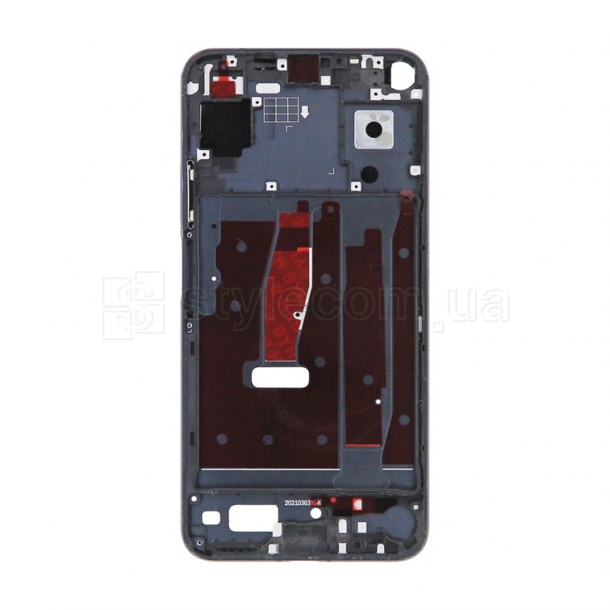 Корпусная рамка с проклейкой для Huawei Honor 20, Honor Nova 5T YAL-L21 black