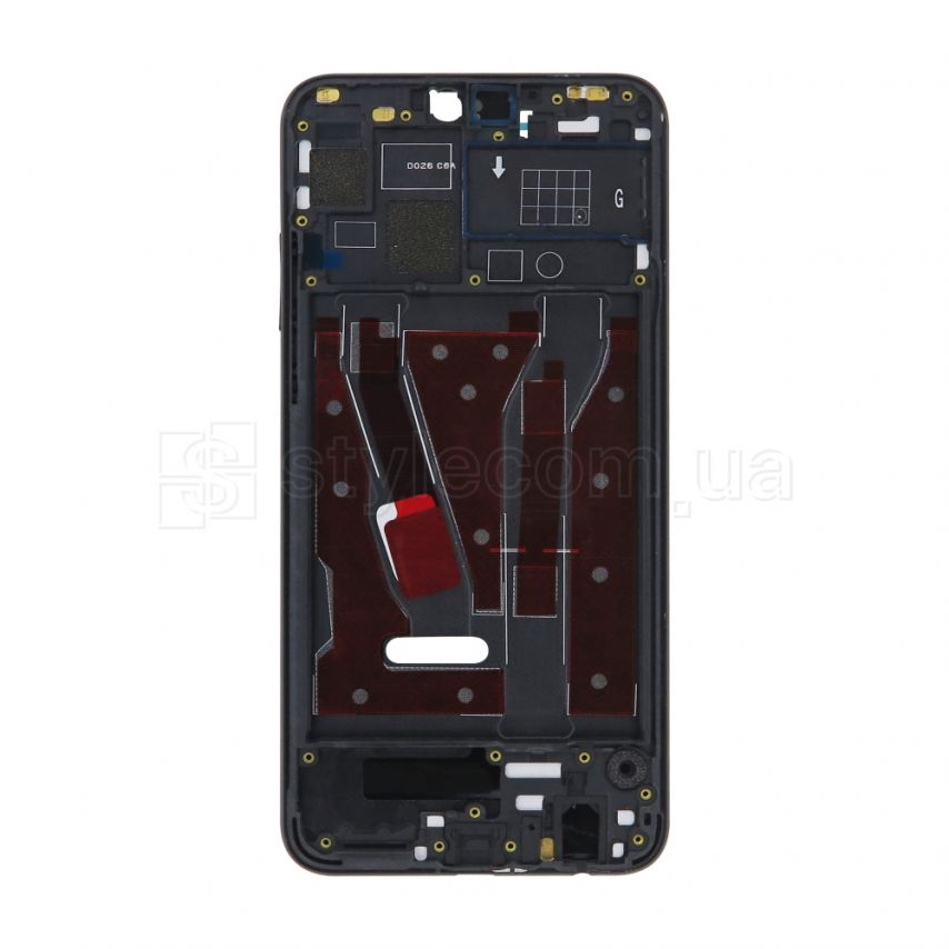 Корпусна рамка з проклейкою для Huawei Honor 8X JSN-L21 black
