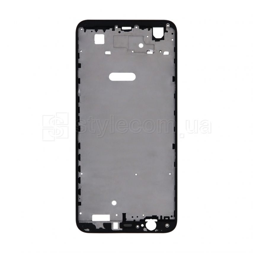 Корпусна рамка з проклейкою для Huawei P Smart FIG-LX1, FIG-L21 black