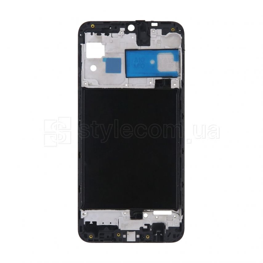 Корпусна рамка з проклейкою для Samsung Galaxy A10/A105 (2019), M10/M105 (2019) black