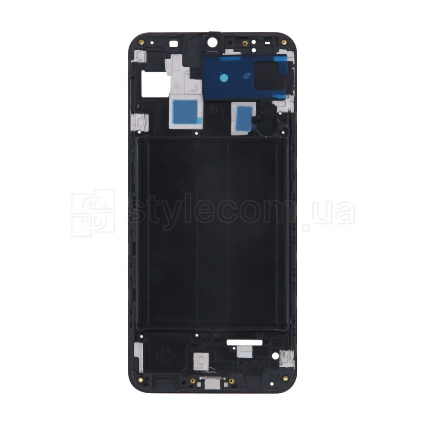 Корпусна рамка з проклейкою для Samsung Galaxy A30/A305 (2019) black