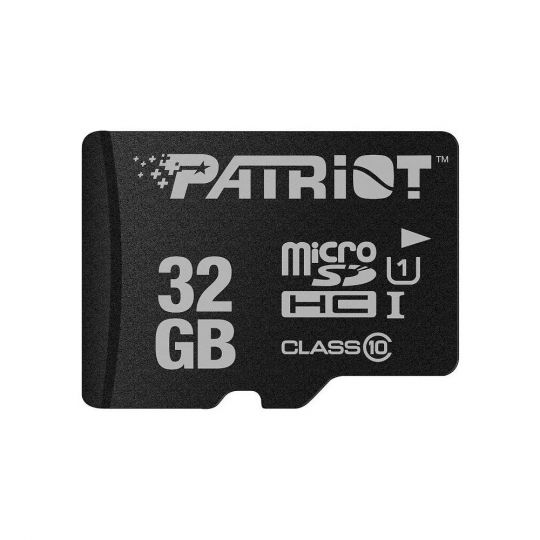 Карта памяти Patriot LX Series MicroSDHC 32GB Class 10 UHS-I (PSF32GMDC10) - купить за 217.96 грн в Киеве, Украине