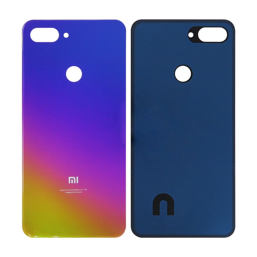 Задняя крышка для Xiaomi Mi 8 Lite pink High Quality