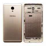 Корпус для Meizu M5 Note со стеклом камеры gold Original Quality