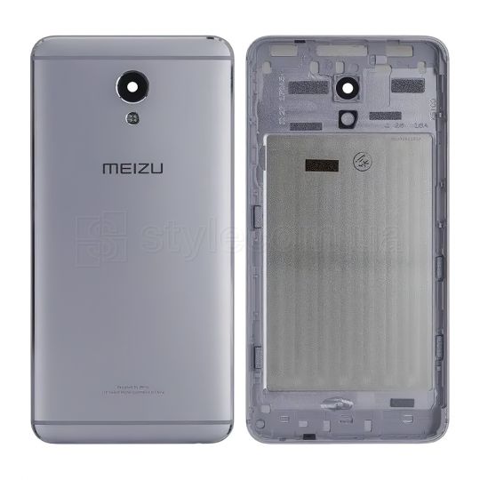 Корпус для Meizu M5 Note со стеклом камеры grey Original Quality