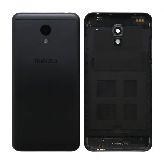 Корпус для Meizu M6 зі склом камери black Original Quality