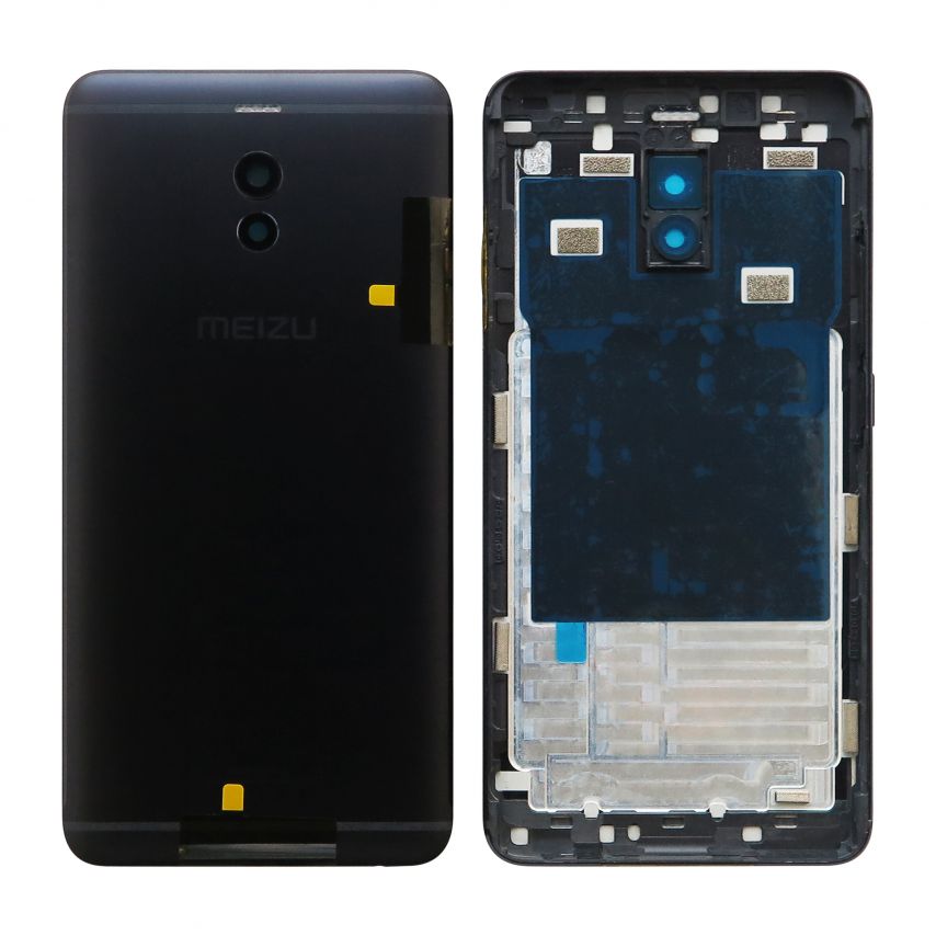 Корпус для Meizu M6 Note со стеклом камеры black Original Quality