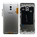 Корпус для Meizu M6 Note со стеклом камеры silver Original Quality
