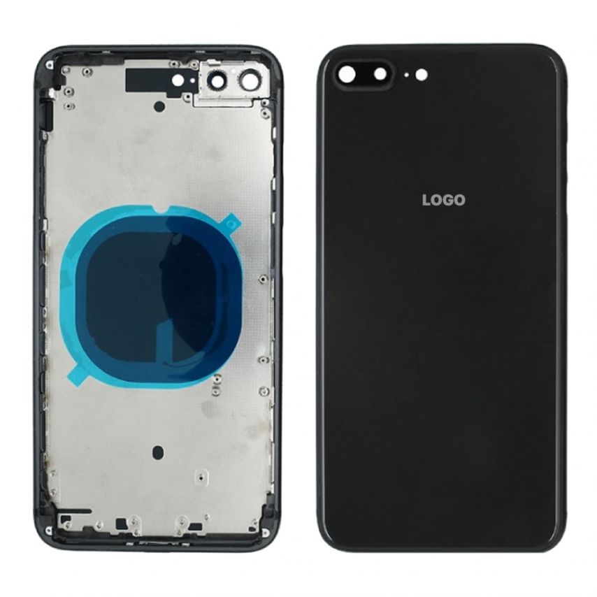 Корпус для Apple iPhone 8 Plus black повний комплект Original Quality