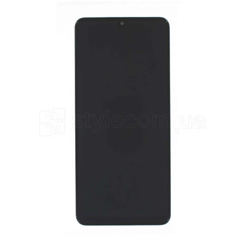 Дисплей (LCD) для Samsung Galaxy A22/A225 (2021) з тачскріном та рамкою black Service Original (PN:GH82-26047A)