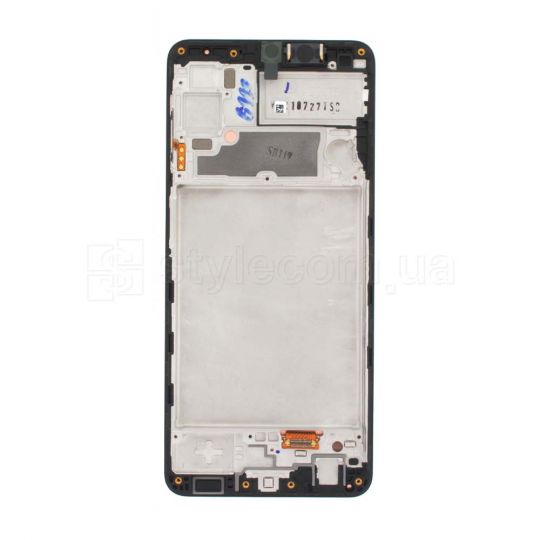 Дисплей (LCD) для Samsung Galaxy A22/A225 (2021) з тачскріном та рамкою black Service Original (PN:GH82-26047A)