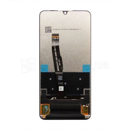 Дисплей (LCD) для Huawei P30 Lite, Nova 4e с тачскрином black Original (переклееное стекло)
