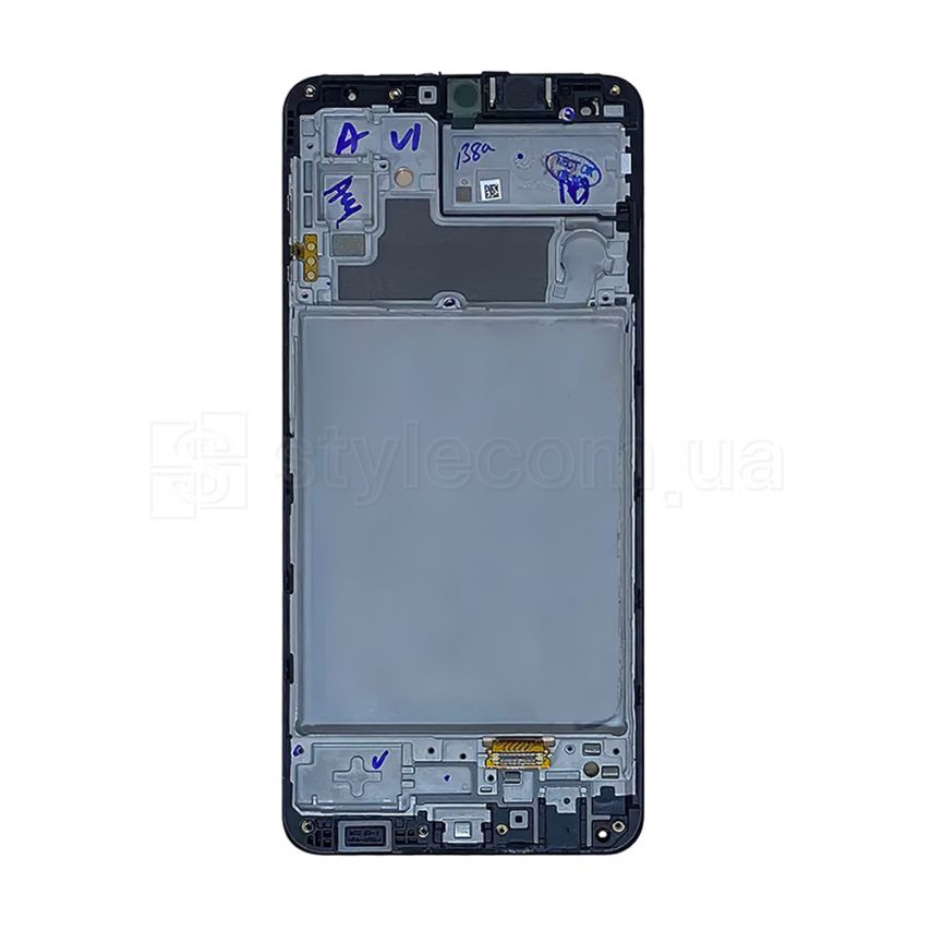 Дисплей (LCD) для Samsung Galaxy M32/M325 (2021) с тачскрином и рамкой black Service Original (PN:GH82-26193A)