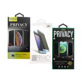Защитное стекло Privacy для Apple iPhone 12, 12 Pro black