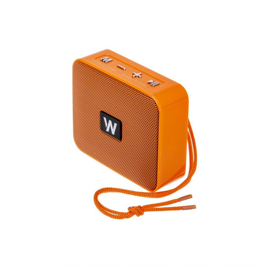 Портативная колонка WALKER WSP-100 orange