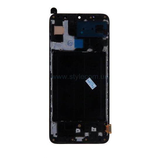 Дисплей (LCD) для Samsung Galaxy A70/A705 (2019) с тачскрином и рамкой black (Oled) Original Quality