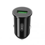Автомобильное зарядное устройство (адаптер) XO CC35 1USB / QC3.0 / 3A black - купить за 168.75 грн в Киеве, Украине