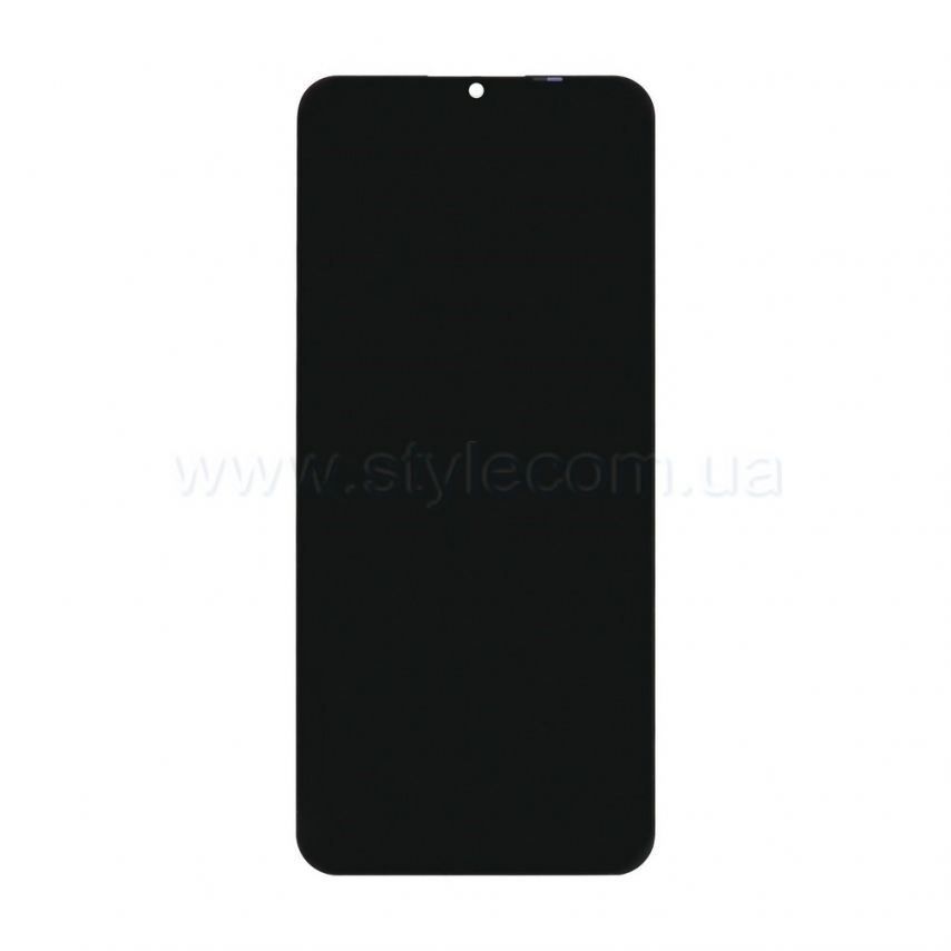 Дисплей (LCD) для Realme C21 з тачскріном black Original (переклеєне скло)