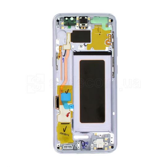 Дисплей (LCD) для Samsung Galaxy S8/G950 (2017) с тачскрином и рамкой violet Service Original (PN:GH97-20457C; GH97-20473C)