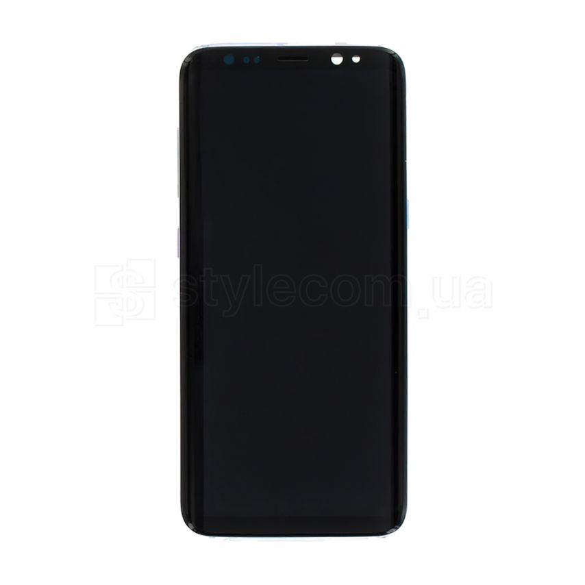 Дисплей (LCD) для Samsung Galaxy S8/G950 (2017) з тачскріном та рамкою violet Service Original (PN:GH97-20457C; GH97-20473C)