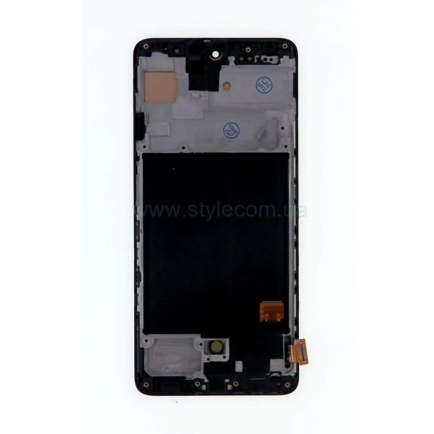 Дисплей (LCD) для Samsung Galaxy A51/A515 (2019) с тачскрином и рамкой black (Oled) Original Quality