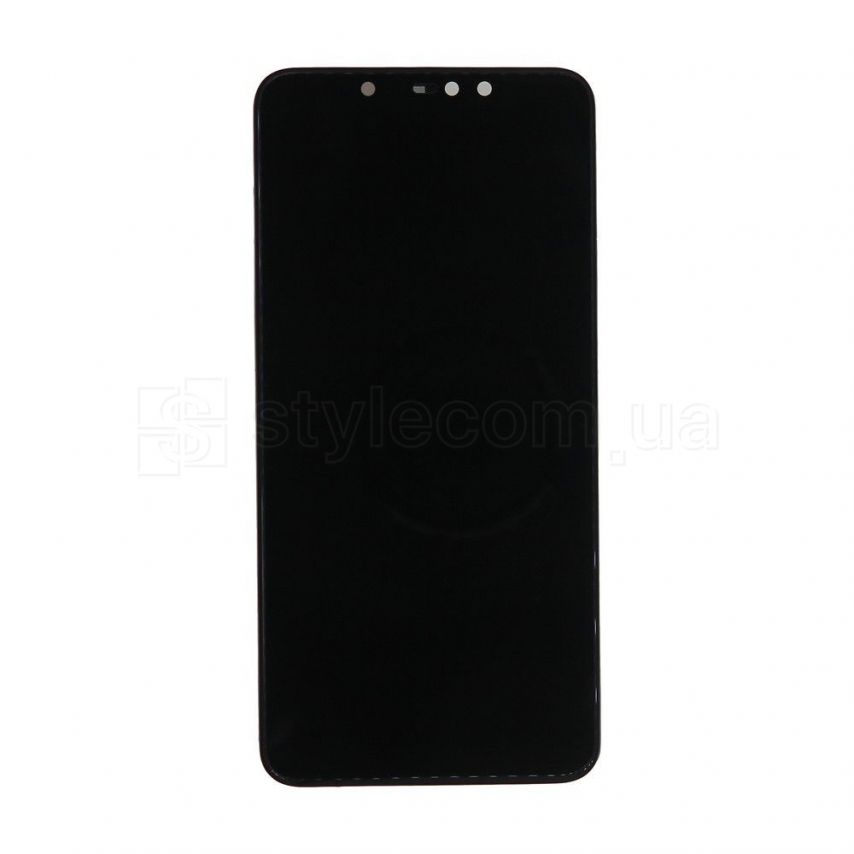 Дисплей (LCD) для Xiaomi Redmi Note 6, Redmi Note 6 Pro с тачскрином и рамкой black Original Quality