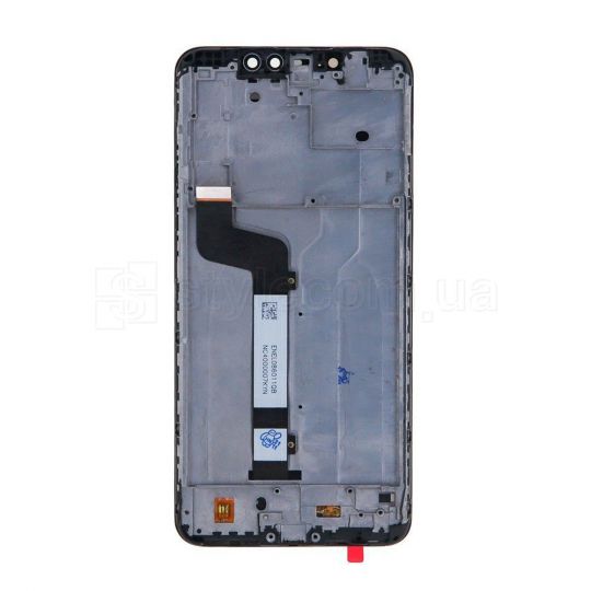 Дисплей (LCD) для Xiaomi Redmi Note 6, Redmi Note 6 Pro с тачскрином и рамкой black Original Quality