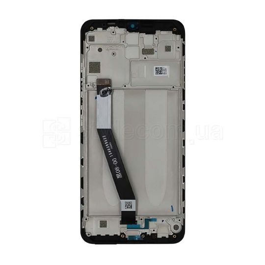Дисплей (LCD) для Xiaomi Redmi 9 с тачскрином и рамкой black Original Quality