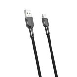 Кабель USB XO NB182 Type-C Quick Charge 2.4A black - купити за 122.70 грн у Києві, Україні