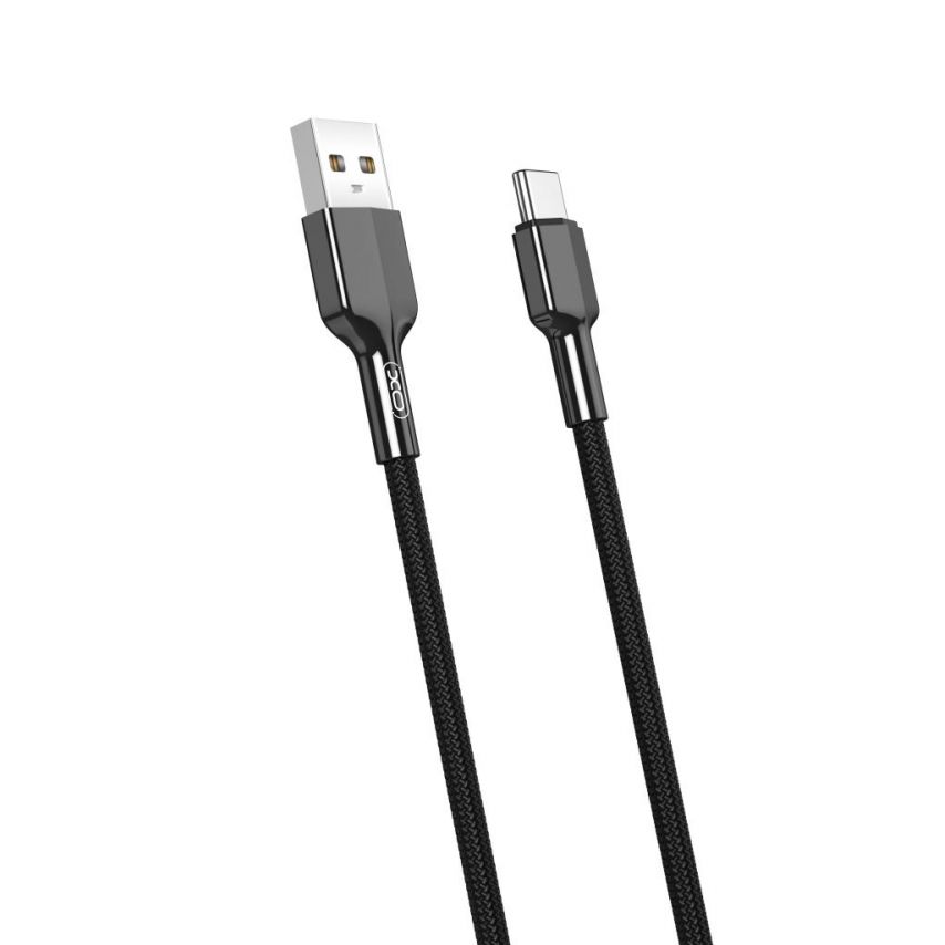 Кабель USB XO NB182 Type-C Quick Charge 2.4A black