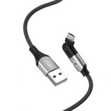 Кабель USB XO NB176 Micro Quick Charge 2.4A 1.2м black - купить за 263.25 грн в Киеве, Украине