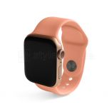 Ремешок для Apple Watch Sport Band силиконовый 38/40мм S/M peach dark / темно-персиковый (42) - купить за 138.24 грн в Киеве, Украине