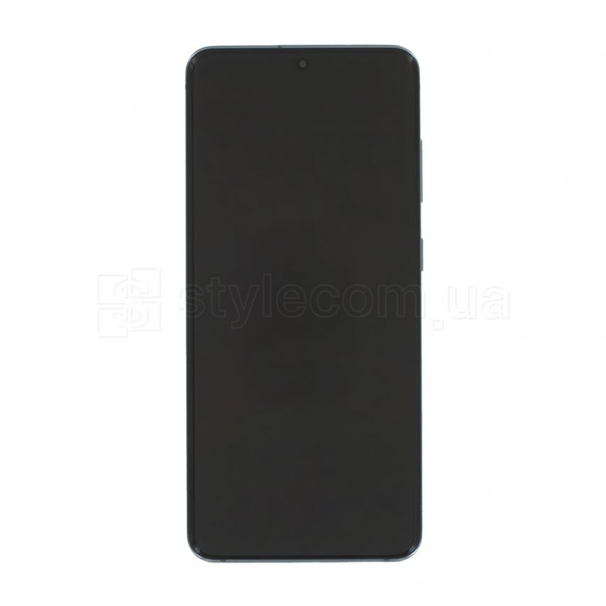 Дисплей (LCD) для Samsung Galaxy S20/G980 (2020) з тачскріном та рамкою grey Service Original (PN:GH82-22123A)