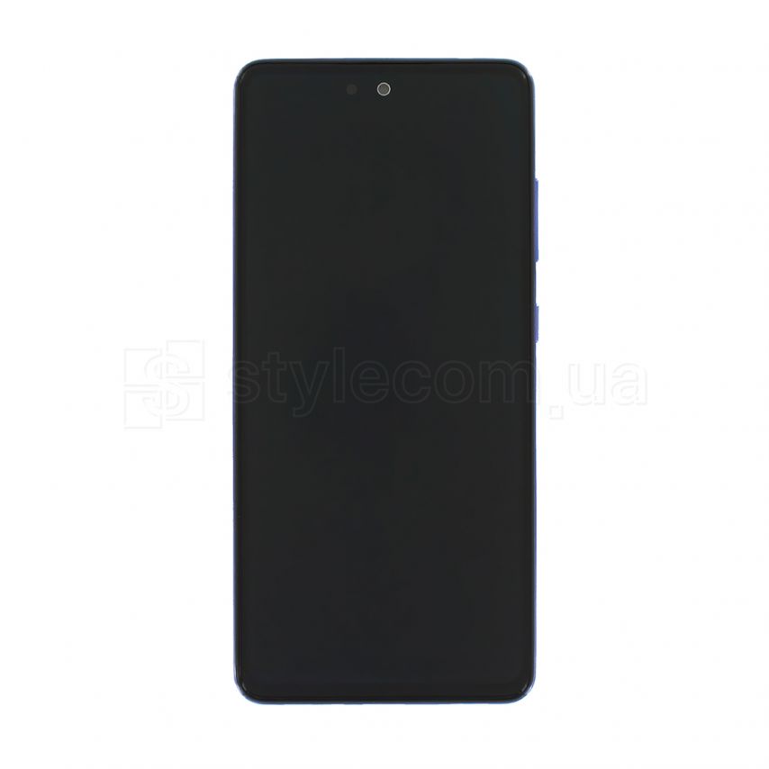 Дисплей (LCD) для Samsung Galaxy A52s 5G/A528 (2021) з тачскріном та рамкою black Service Original (PN:GH82-26861C)