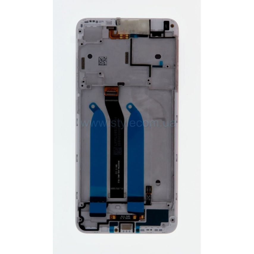 Дисплей (LCD) для Xiaomi Redmi 6, Redmi 6A с тачскрином и рамкой white Original Quality