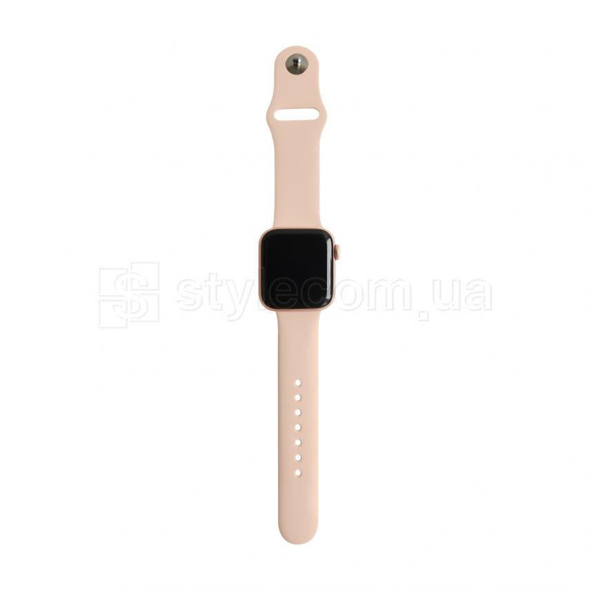 Ремешок для Apple Watch Sport Band силиконовый 42/44мм M/L powder / пудровый (19)