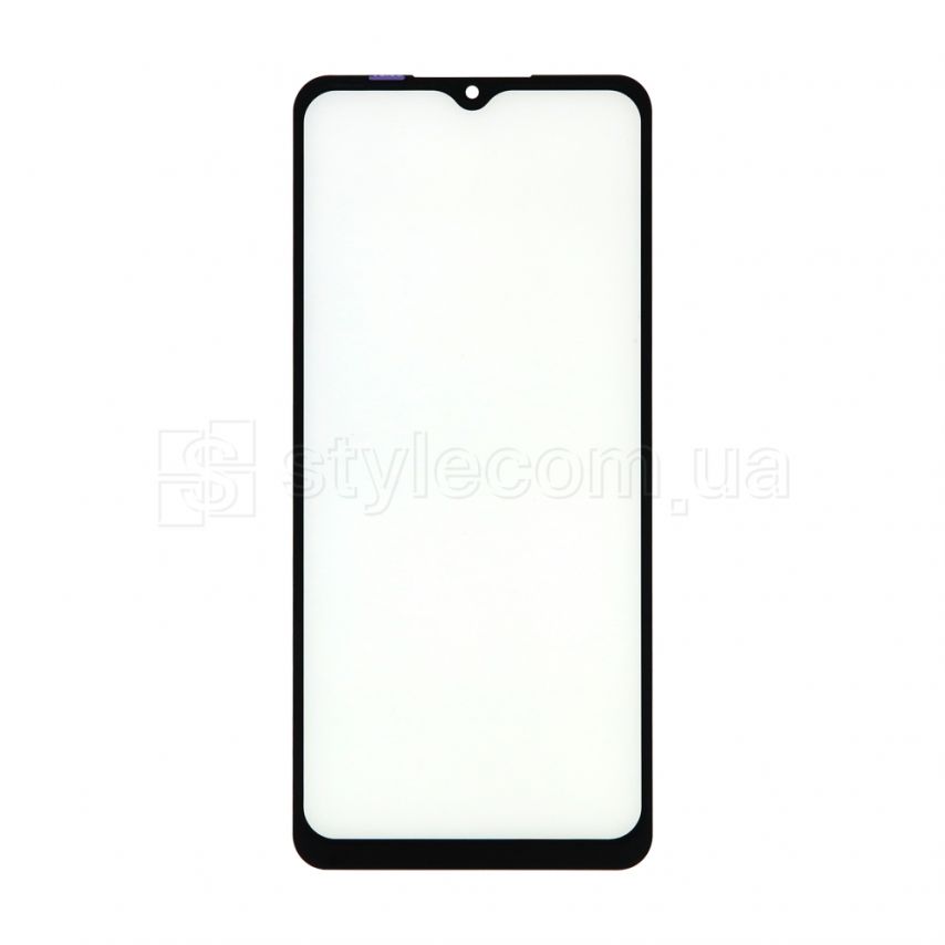 Стекло дисплея для переклейки Samsung Galaxy A12/A125 (2020) с OCA-плёнкой black Original Quality